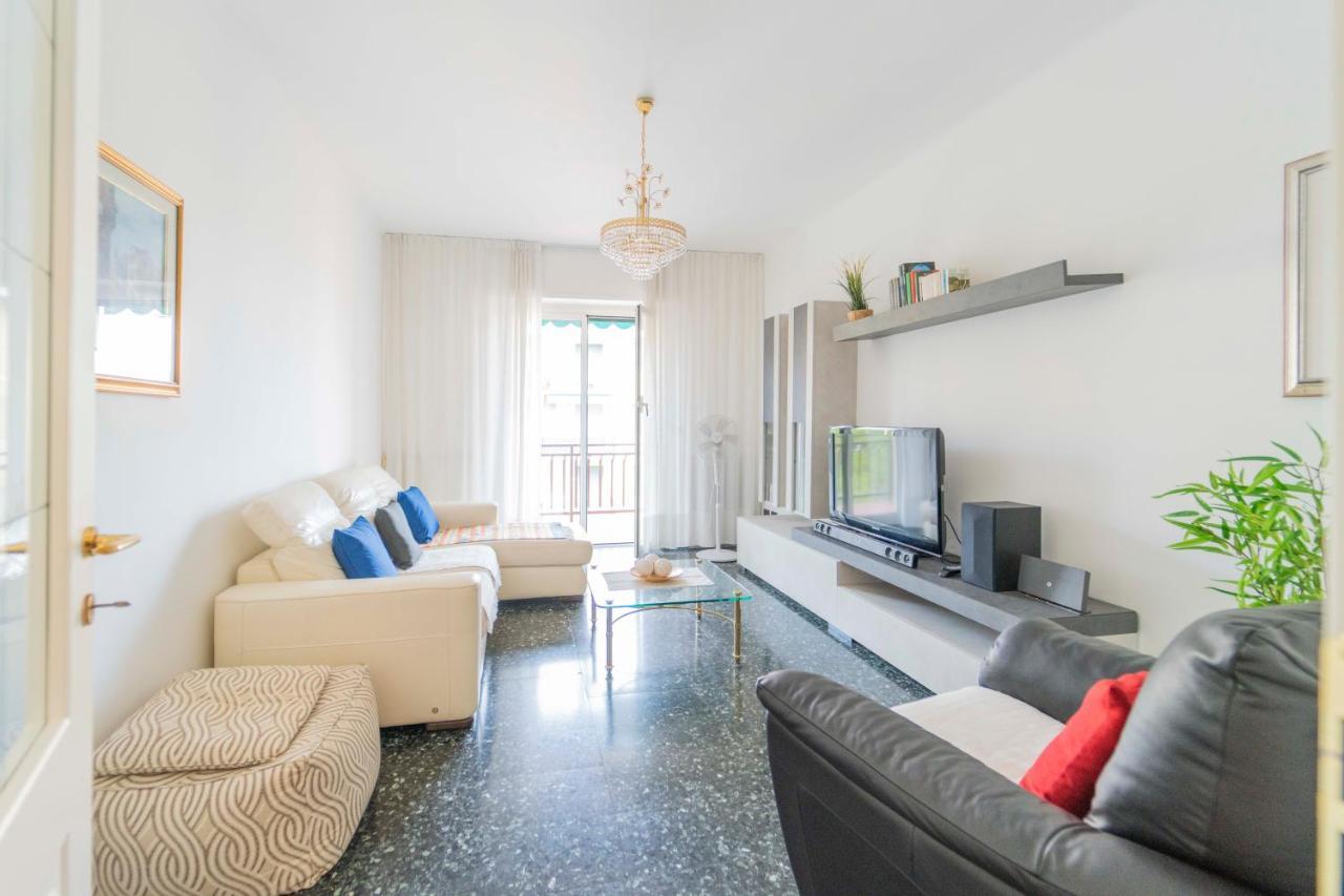 193 - Casa Via Della Chiusa - Centralissimo E Vicino Alla Baia Del Silenzio, Spiaggia E Mare 150M - Parcheggio Gratis Incluso E Aria Condizionata Sestri Levante Exterior foto